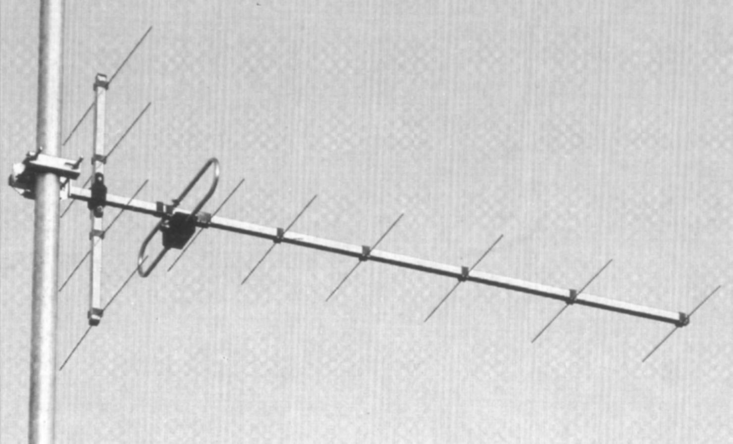 FX 7015 V 1 Element Yagi Vormastmontage